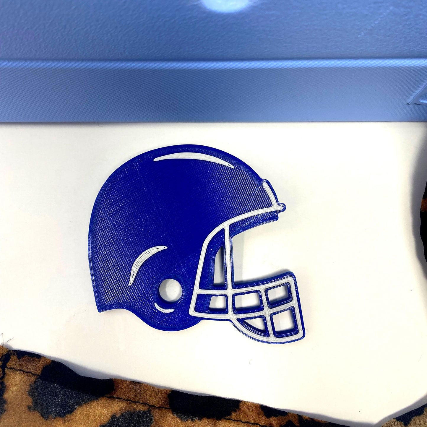 BOGLETS Bogg Bag Blue Football Helmet Sport Charms