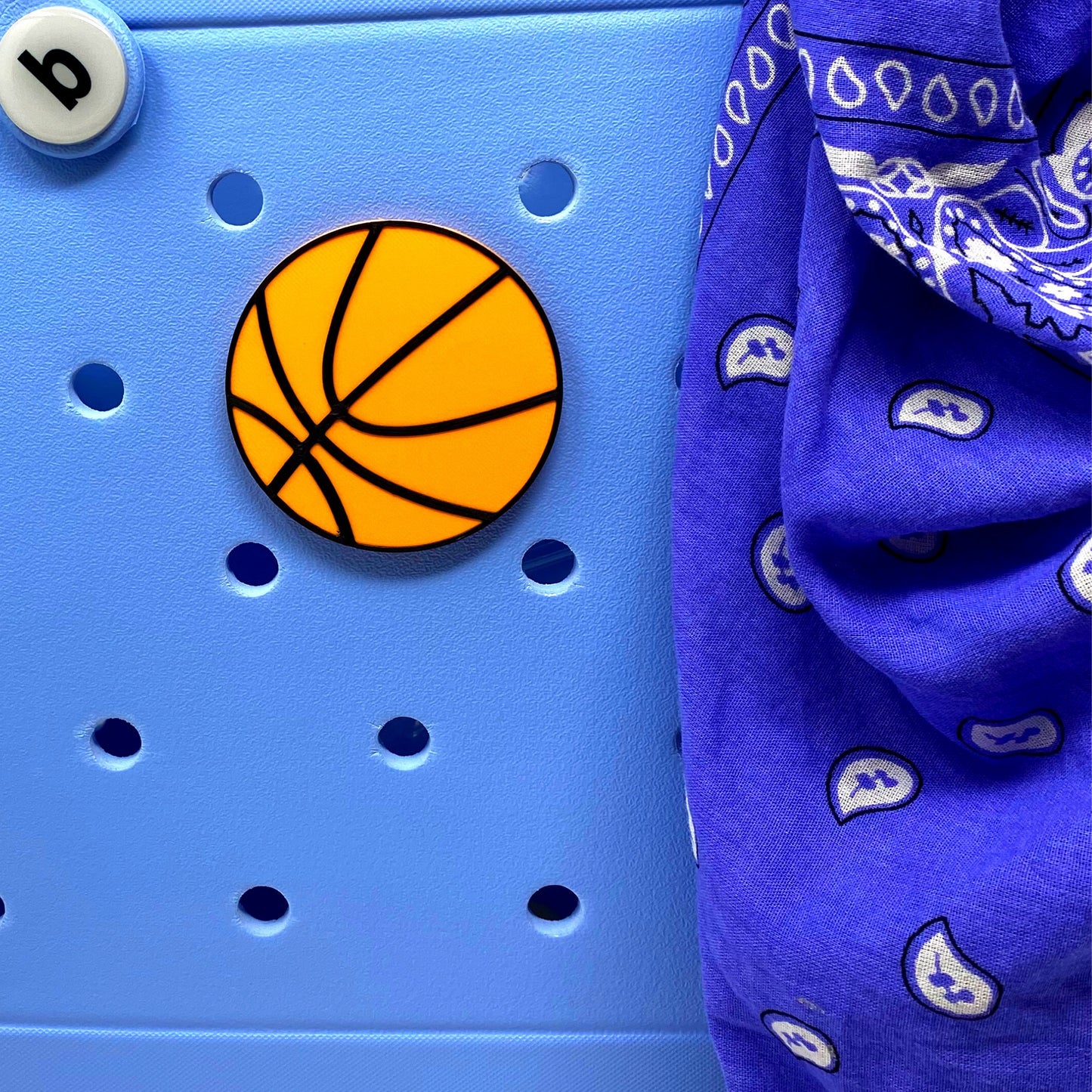BOGLETS Bogg Bag Basketball Ball Sport Charms